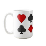 3D Playing Card Suits - Coffee Mug #2