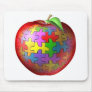 3D Puzzle Apple Mouse Mat