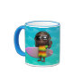 3d Rasta Surfboard Mugs