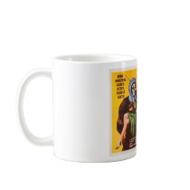 3D ROBOT MONSTER COFFEE MUGS