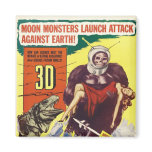 3D ROBOT MOON MONSTER magnets