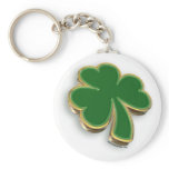 3D Shamrock Key Chains