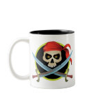 3D Skull and Crossbones Coffee Mug