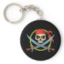 3D Skull and Crossbones Keychain