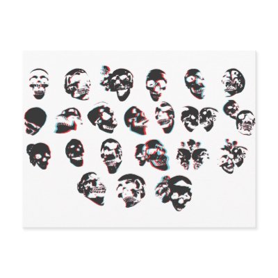 3D Skulls: by spiritswitchboard