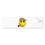 3d Smiley Detective Bumper Stickers