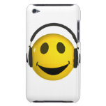 3d Smiley Headphones Ipod Touch Case