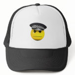3d-smiley-police trucker hats