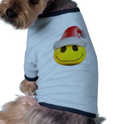 3d-smiley-santa pet shirt by SmileyBalls