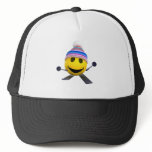3d-smiley-skiing mesh hat