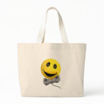 3d-smiley-videogame canvas bag