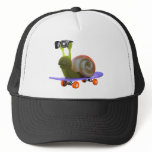 3d Snail Skateboard Hat