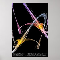 3D Strange Attractors (Series 1 of 2) Print