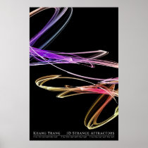 3D Strange Attractors (Series 2 of 2) Posters