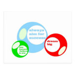 3D Success Cues Postcards