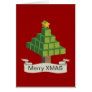 3D XMAS Tree Greeting Cards