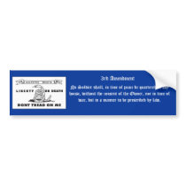 3rd Amendment Bumper Stickers