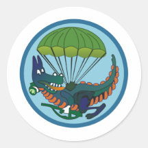 3rd Battalion 5th Infantry Round Sticker
