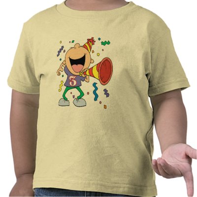 3rd Birthday Boy T Shirts by birthday_party