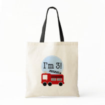 3rd Birthday Firetruck Bags