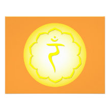 3rd Chakra - Manipura Custom Invitations