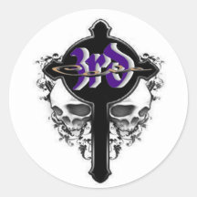 3rd_Cove Round Sticker