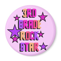 3rd Grade Rock Star Tshirts and Gifts