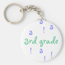 " 3rd Grade " , the keychain