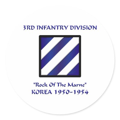 3rd Infantry Division Stickers by corkydrivn