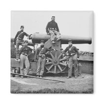 3rd Regiment, Massachusetts Heavy Artillery: 1865 Fridge Magnet