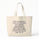 3SqMeals #50 Jumbo Tote bag