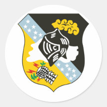 4025th Strategic Recon Squadron Round Sticker