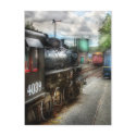 4039 - In the train yard postcards