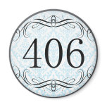 406 Area Code Fridge Magnet