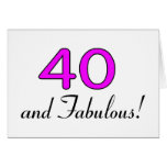 40 And Fabulous Pink
