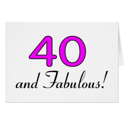 40 And Fabulous Pink by CelebrationZazzle