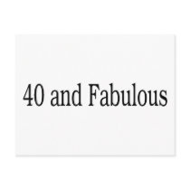 40 And Fabulous Postcards