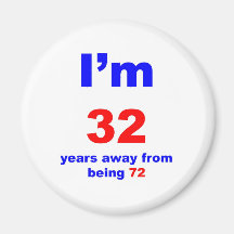40 Birthday Magnets