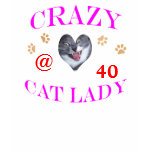 40 Crazy Cat Lady t-shirts