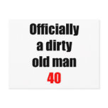 40  Dirty Old Man