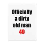 40  Dirty Old Man