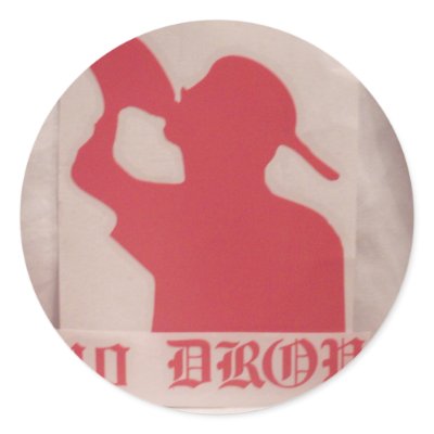 40 Drop Logo Vinyl Sticker by 40DropRecords
