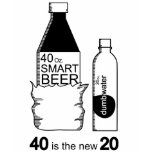 40 Is The New 20 t-shirts