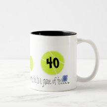 40...It's just the third point...by Lake Tennis Coffee Mugs