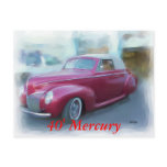 40' Mercury Postcards