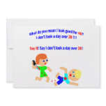 40 Not a day over 30 invitations