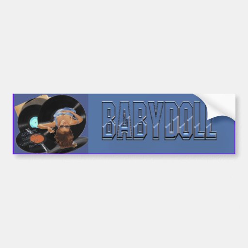 40 Rock Babydoll Bumper Sticker