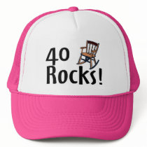 40 Rocks Trucker Hat