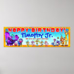 40"x12" GiggleBellies Birthday Banner