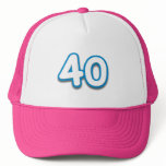 40 Year Birthday or Anniversary - Add Text Trucker Hat